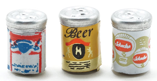 Beer Cans, 3pk