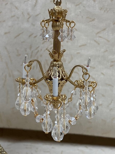 Bella Chandelier, Brass