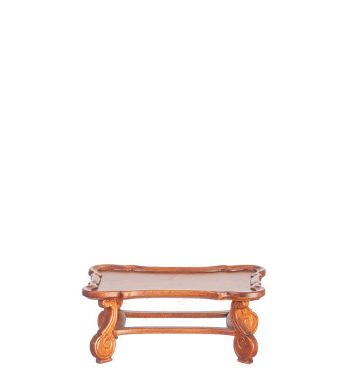 Spanish Design Tea Table, Walnut