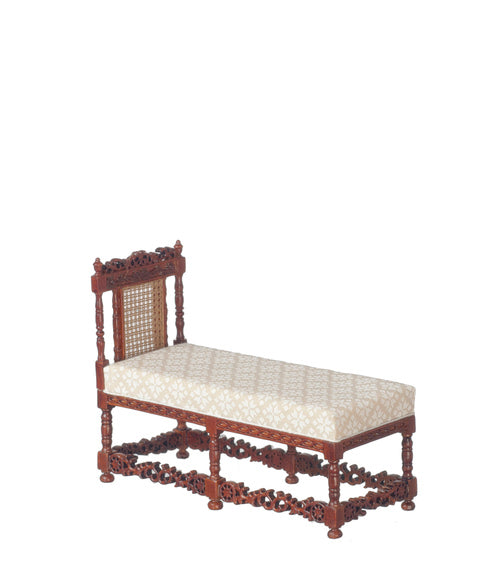 Tudor Chaise Lounge, Walnut