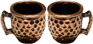 Copper Mug, 2pc