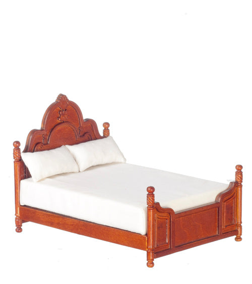 Small Victorian Bed, Walnut