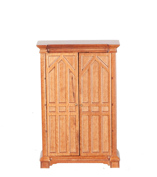 Gothic Style Cupboard, Walnut