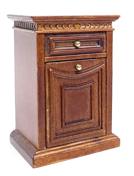 Sheraton Bedside Table, Walnut