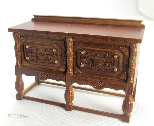 Gothic Chest, 1870, Walnut