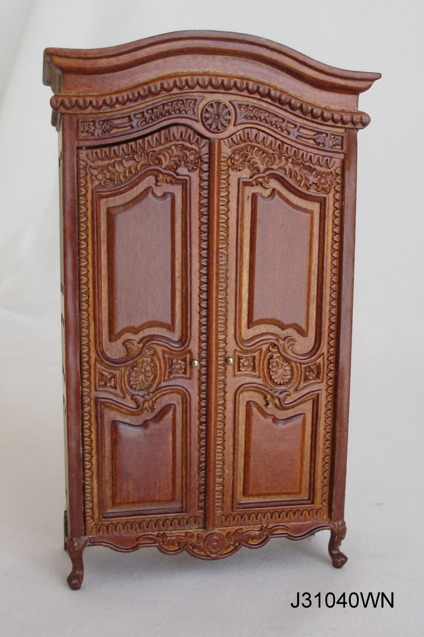 CBB163, Provencial Louis XV Armoire, Walnut