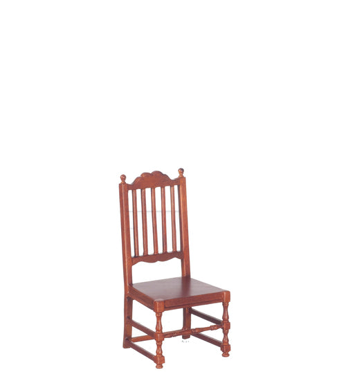 Country Style Side Chair, Walnut