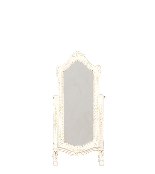 Pier Glass Mirror, White