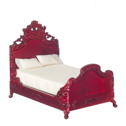 Belter Bed, Mahogany