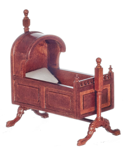 Tudor Style Cradle, Walnut