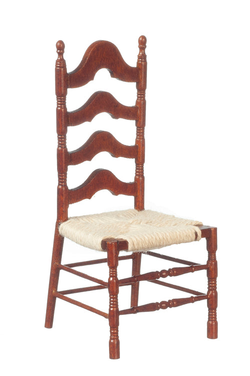 Ladderback Side Chair, Walnut