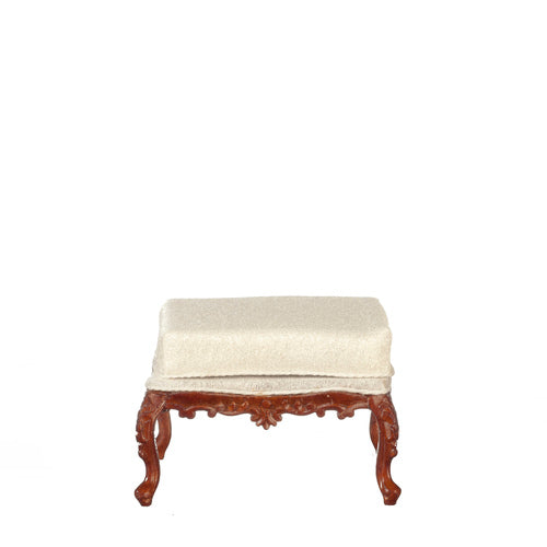 Louis XV Ottoman, Walnut