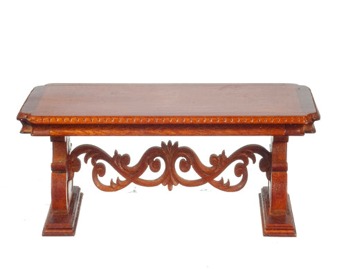 Louis XIV Trestle Table, Walnut