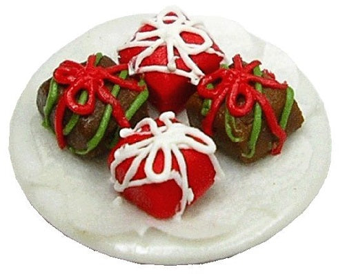 Christmas Petit Fours Glaces