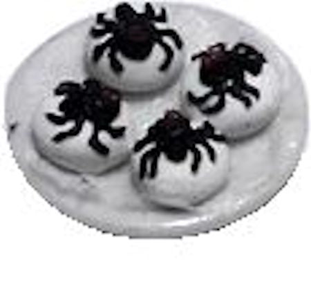 Black Widow Spiders Petit Fours