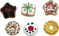 Christmas Donuts Pastries, 6pc