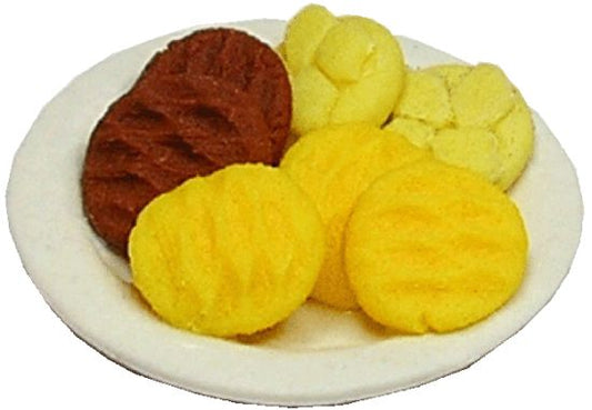 Assorted Cookies on Plate