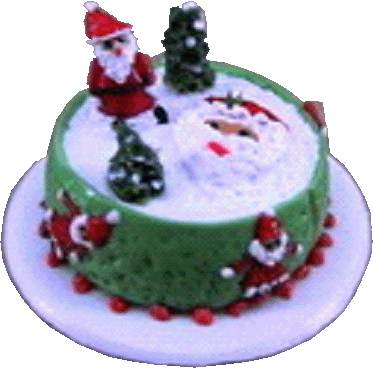 Santa Christmas Cake