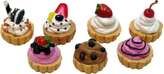 Fancy Cupcakes, 7pc