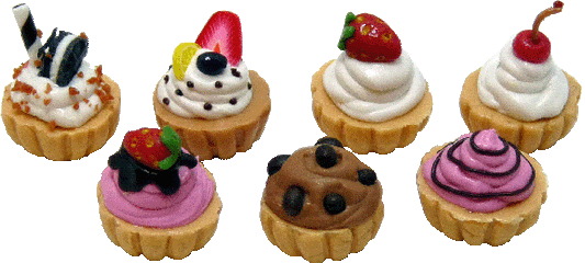 Fancy Cupcakes, 7pc