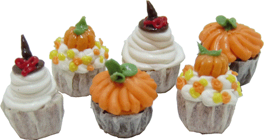 Halloween Cupcakes, 6pc