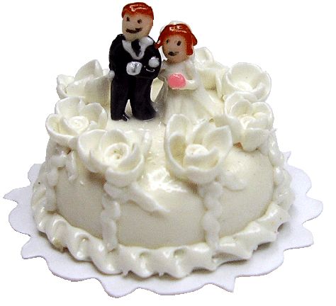 Wedding Cake, Single Layer