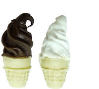 Ice Cream Cones, 2 pair