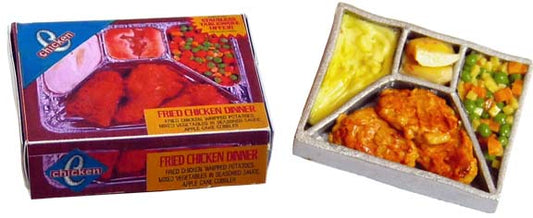 Fried Chicken TV Dinner & Box