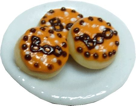 Plate of Boo Cookies