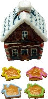 House Cookie Jar with House Cookies