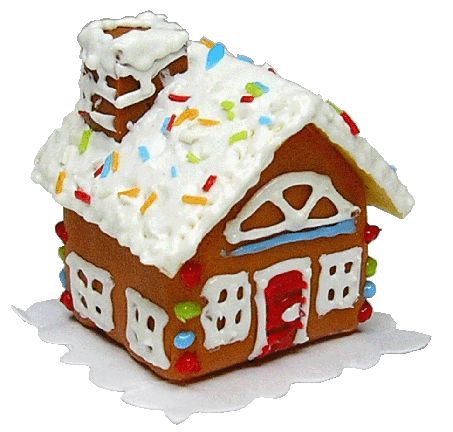 Gingerbread House, Sprinkled Roof