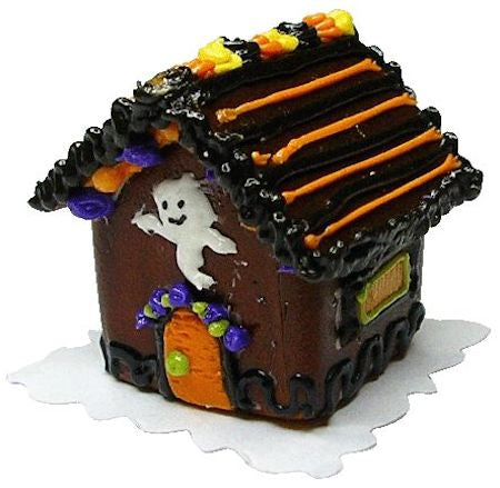 Halloween Gingerbread House, Ghost