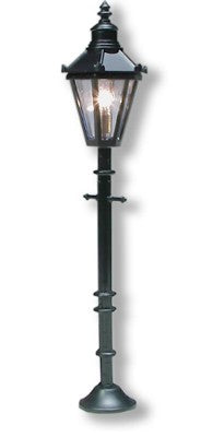 Post Lamp, Black