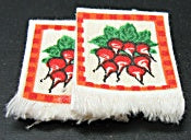 Kitchen Towels, Beet