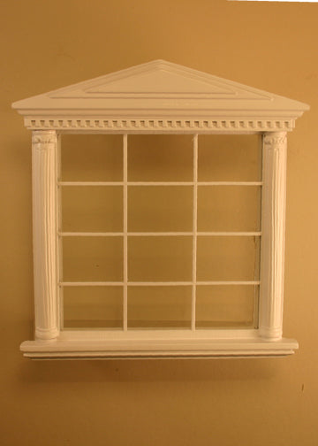 Spenser Plain Double Window, White