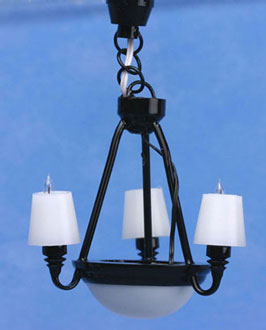 Black Americana Chandelier