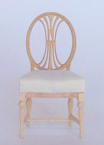 Dianna Gustavian Chair, Unfinished