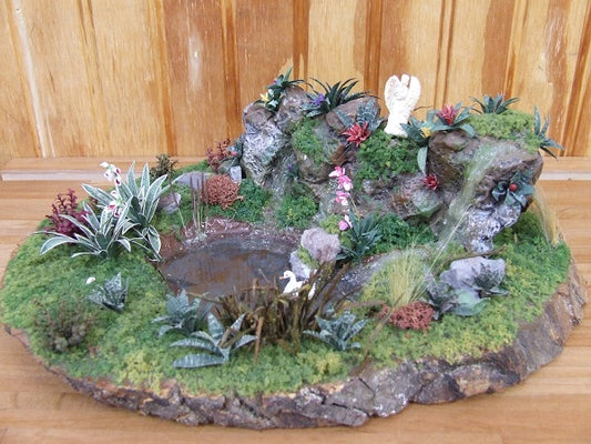 Large Landscape Pond Scene