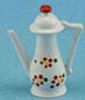 Coffee Pot with Flowers