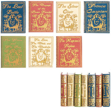 Book Set, CS Lewis, Chronicles of Narnia, 7pc