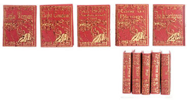 Book Set, Louisa May Alcott, 5pc