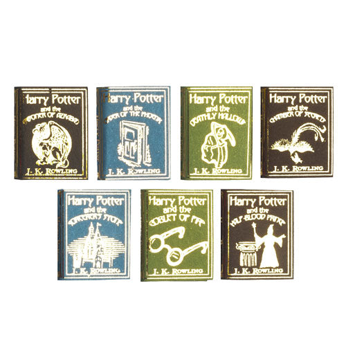 Book Set, Harry Potter, Foiled, Set, 7pc