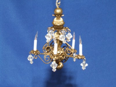 Opus II Chandelier, Bronzed