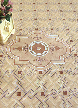 Tile Dama Medallion Floor Paper