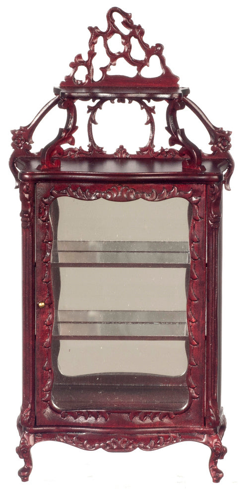 Victorian Display Cabinet, Mahogany