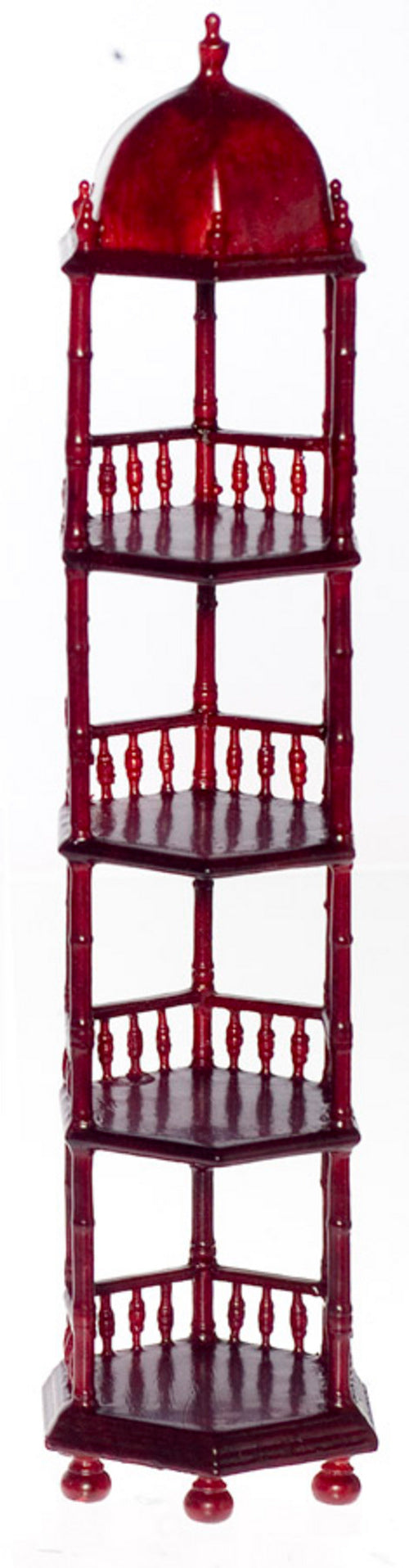 English Conservatory Etagere, Mahogany