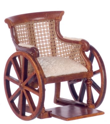 Victorian Wheelchair, Walnut