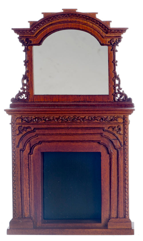 Chester Fireplace, Walnut
