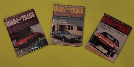 Magazine, Road & Track, 3pc