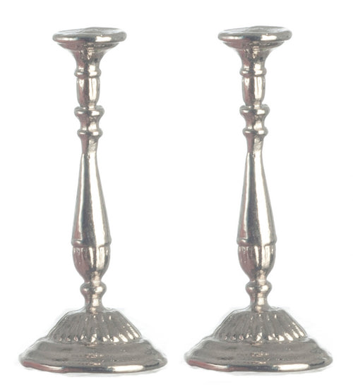 Candlestick Pair, Silver